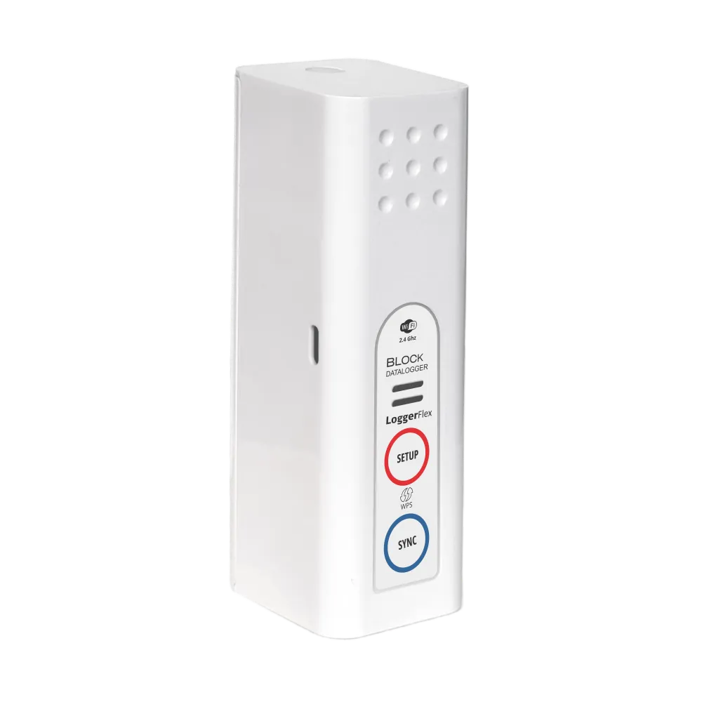 BLOCK Analógico 4-20 mA de LoggerFlex, registrador de datos WiFi con entrada analógica de 4-20 mA