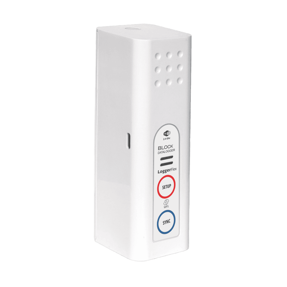 BLOCK Compteur d'impulsions de LoggerFlex, compteur d'impulsions Wi-Fi pour compteurs d'eau, de gaz et d'électricité