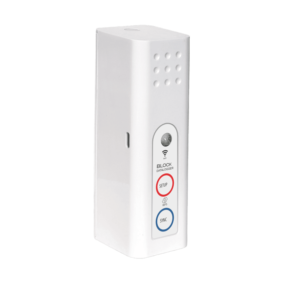LoggerFlex BLOCK Light & Temp, WiFi light, UV and temperature logger
