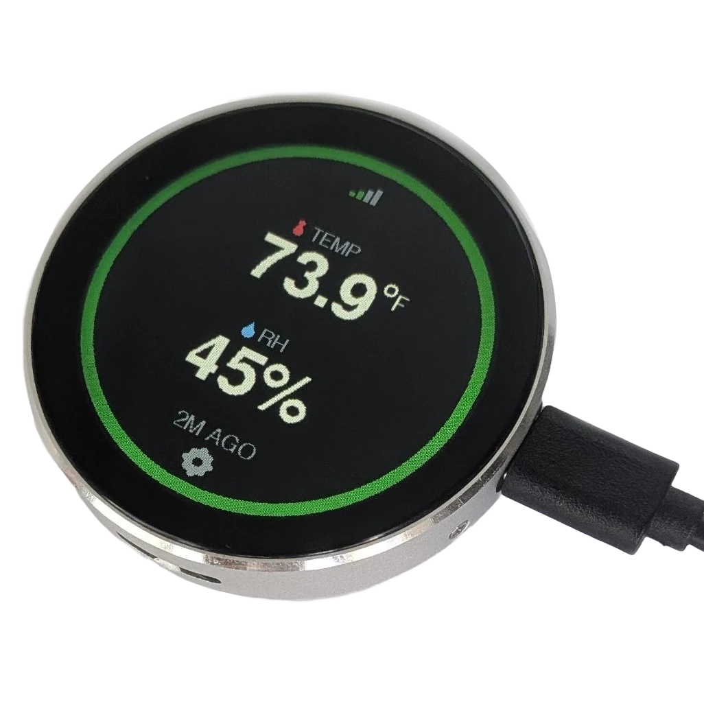 LoggerFlex Halo, wireless remote display and BLE-to-WiFi gateway
